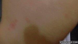 Amateur teen 18+ busted stepbrother's obsession?