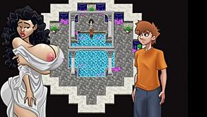 Explore a secret realm for just 0 - Busty ebony's thrilling game of pleasure