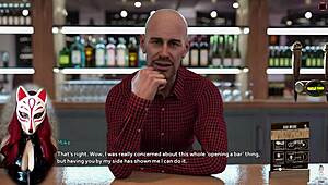 Why is the fox enjoying upskirts in this hentai game?