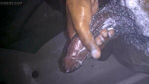 wet shower scene with intimate touches