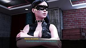 I, Monica, rubbin' that big cock in the bar and squirtin' all over it.