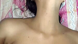 Intense closeup of a tight Indian village girl's pussy in amateur country sex