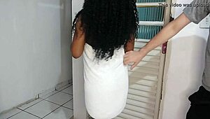 Blonde Teen Drops Towel In Front Of Neighbor And Gets Him Hard