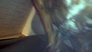 wet shower scene with intimate touches