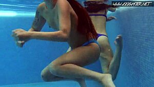 Hey, wanna see Mia Ferrari and Lina Mercury as hot lesbos?