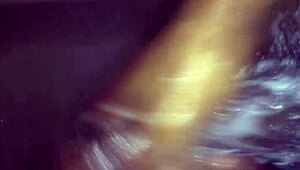 wet shower scene with intimate touches