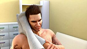 Intense sex scenes from Betrayed game with ripped clothes