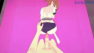 Kuroko Shirai And Mikoto Misaka Engage In Intense Creampie Sex