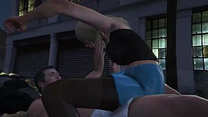 Yo, Michael in GTA 5 grabs another hooker for car action!