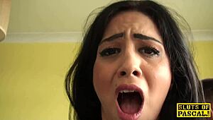 British submissive in fetish scene