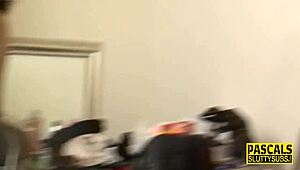 real ebony submissive chanel santos gets cum