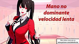 Competitive joi play in a Kakegurui inspired space