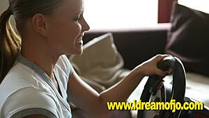 Jo Fingers Herself in Pole Position