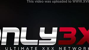 Yo, check Only3x with Cindy Behr playing with toys! Natural boobs in this hot brunette threesome trailer!