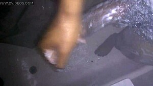 wet shower scene with intimate touches