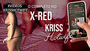 Kriss hotwife feels bold in see-through outfit at gym