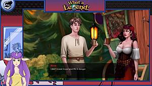 Legendary Hentai Orgy with Big Cocks and Brunettes