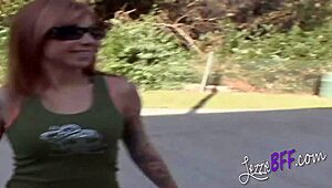 Old and Young Lesbians Share Big Tits and Ass Sex with Toys