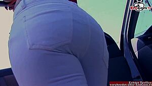 Wow, Brunette Slut Takes Huge BBC Deep in Tight Pussy!