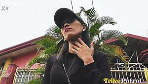 I watched this flat-chested asian spinner get banged and facialed in a group amateur session with small tits