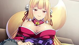 Ejaculation Time! Play With Fox Girl Ep2 - Giving Her A Creampie!