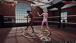 Dela vs Bree in Naked Fighter 3D Clash!