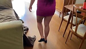 Called neighbor plumber for complete fuck live