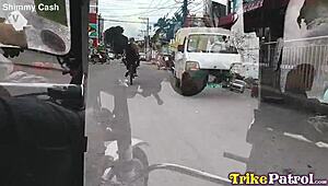 I watched this flat-chested asian spinner get banged and facialed in a group amateur session with small tits