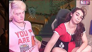 kails&bails fuck in front of computer!