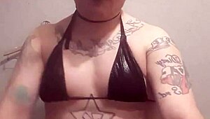 Intriguing Solo Performance By Sexy Amateur Shemale Sissy