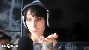 Lou Nesbit And Lia Louise Give Dirty Talk Jerk Off Instructions.