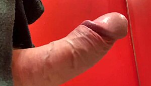 New Bathrobe Torn Off for Amateur Nude Orgasm