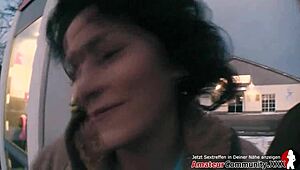 Hot Milf Shouts, 'Fuck Me Deep In Public!'