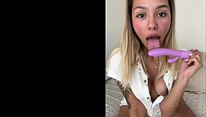 Petite Chloe - Home Alone So I USED MY VIBRATOR to Make My Pussy Cum