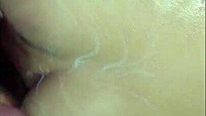 admiring the mature latina's big ass