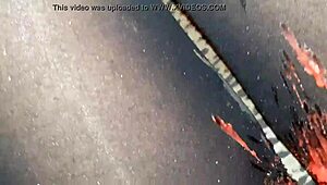 Mum mistress Fabiana in amateur BDSM video with hot wax play