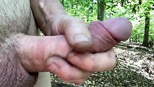 Naked Woman Masturbates Cock In Public For Orgasm