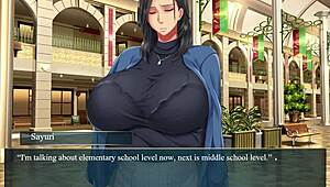 kanojo no okaa-san Ep5 - 화장실에서 친밀한 순간