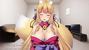 Ejaculation Time! Play With Fox Girl Ep2 - Giving Her A Creampie!