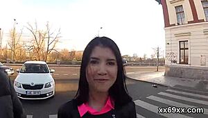 physician checks hymen and drills virgin cutie in hospital