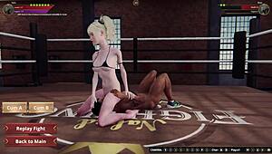 Dela vs Bree in Naked Fighter 3D Clash!