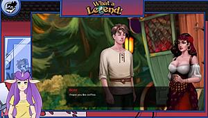 Legendary Hentai Orgy with Big Cocks and Brunettes