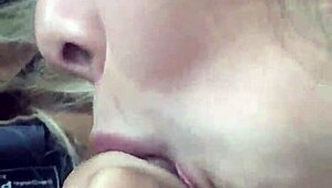 Giving a handjob and blowjob to my friend's impressive member