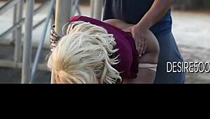 wet pussy public doggystyle with curvy amateurs 😜