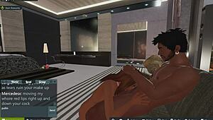 Mercedes Sucks and Rides Her Boss’s Monster Cock Hard