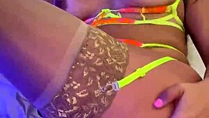 Nicole Sage Gets Wet Pussy Pounded in Spooning Doggystyle