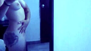 Hey, check out my naked ebony teen body on webcam, what do you see in this solo homemade lesbian scene?