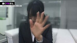 this japanese amateur, kato-san, a shy ol, gets forced into wild office sex.