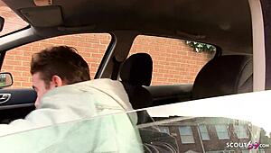 Petite teen Tina seduces neighbor for rough fucking when home alone 😏