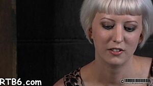 pornstar sadomasochism with bondage spanking and tight fucking 😈